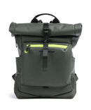 Piquadro Corner 2.0 Sac à dos roll-top green
