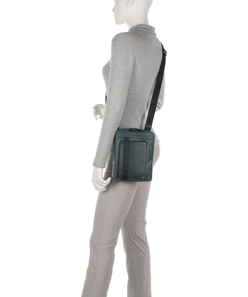 Piquadro David Crossbody bag verde