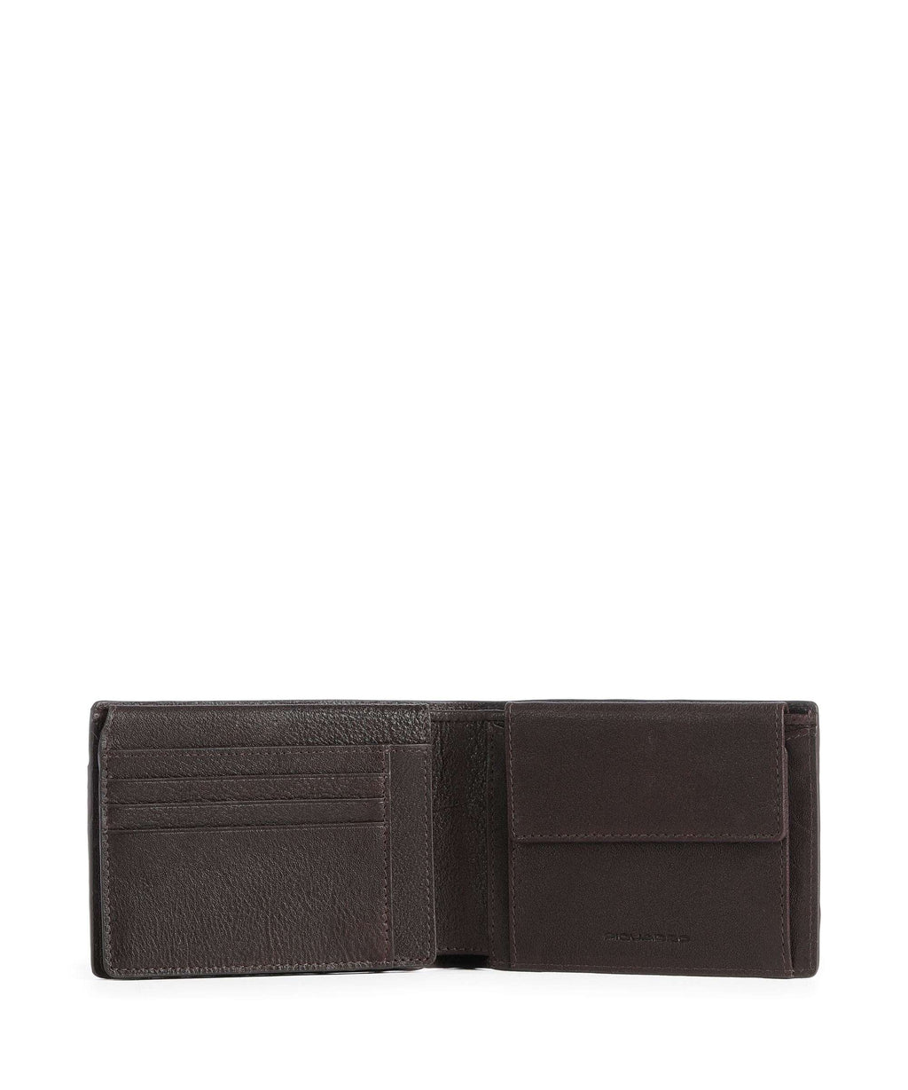 Piquadro Carl RFID Wallet testa di moro