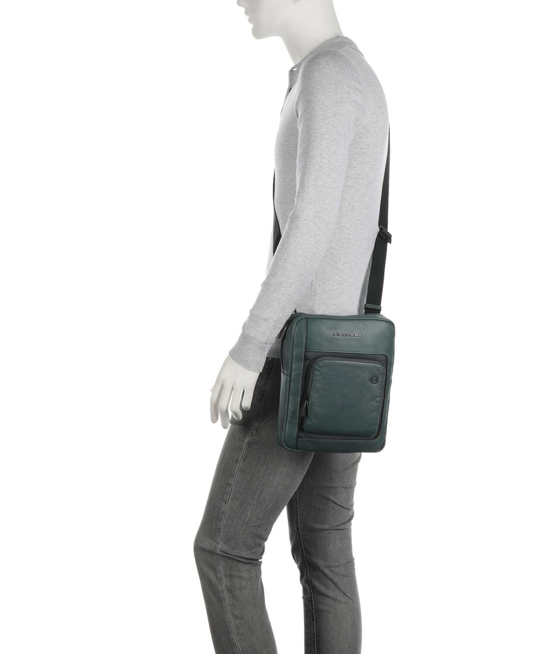 Piquadro Liko Crossbody bag mirto