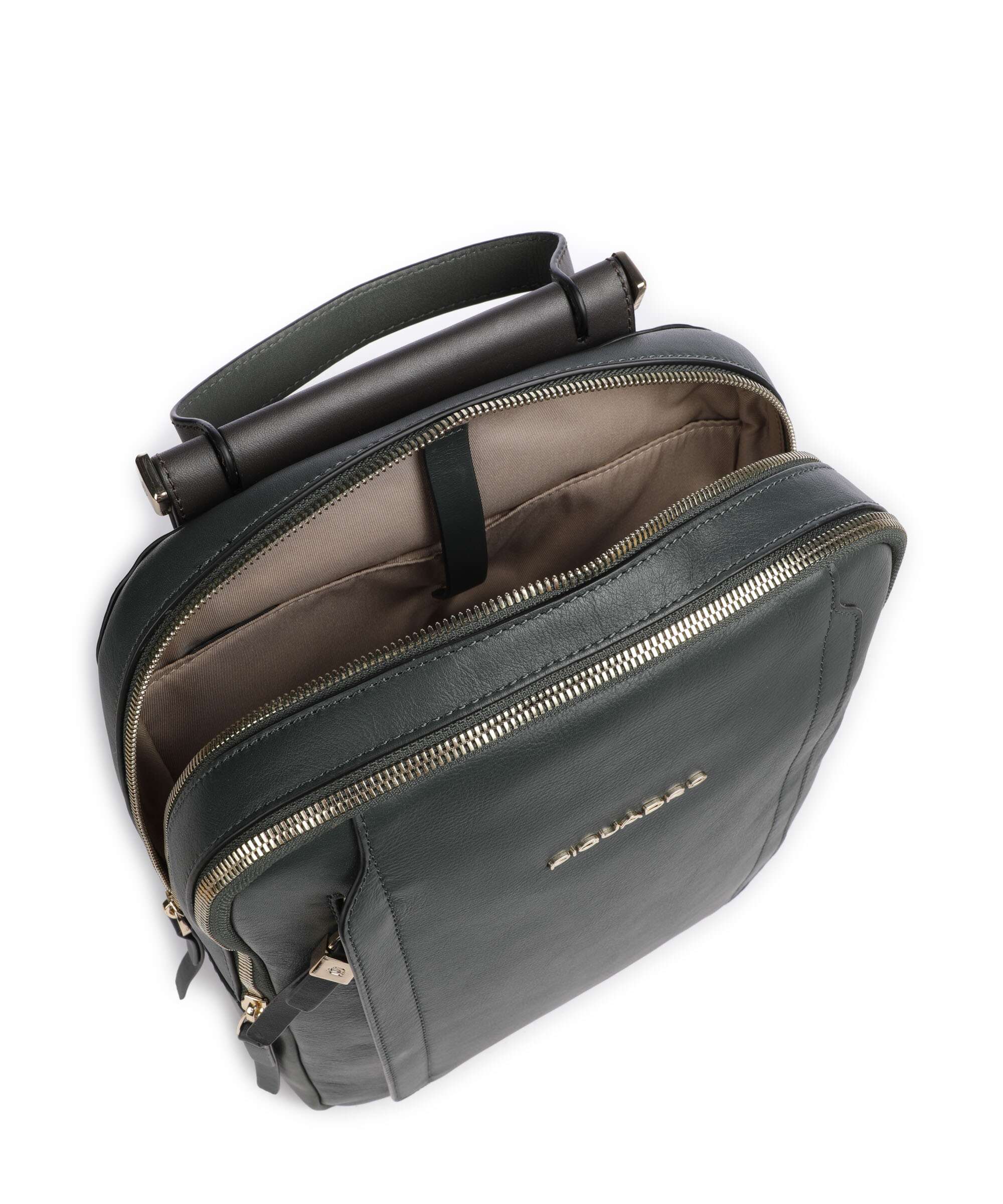 Piquadro Circle Backpack verde bosco/verde oliva