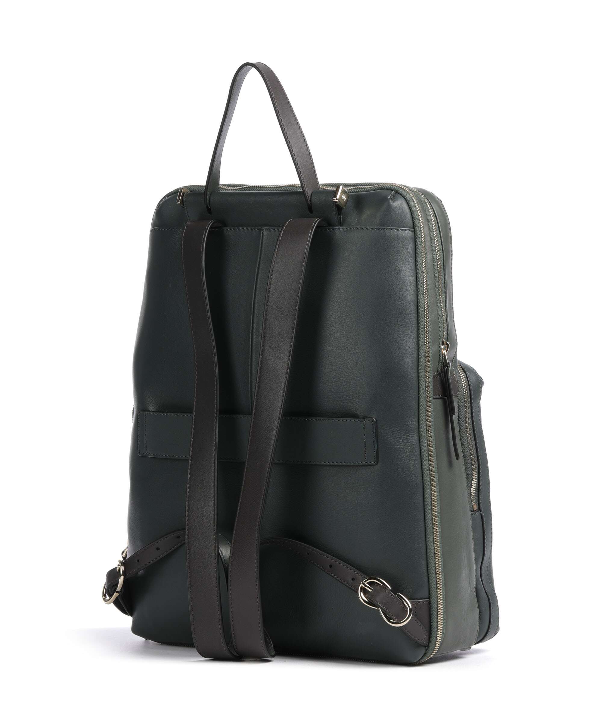 Piquadro Circle Laptop backpack verde bosco/verde oliva