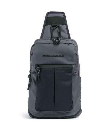 Piquadro Arne Sling bag blu nebbia