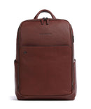 Piquadro Black Square Rucksack tabacco