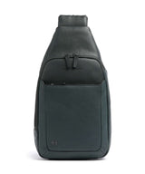 Piquadro Black Square Slingbag verde bosco/verde oliva