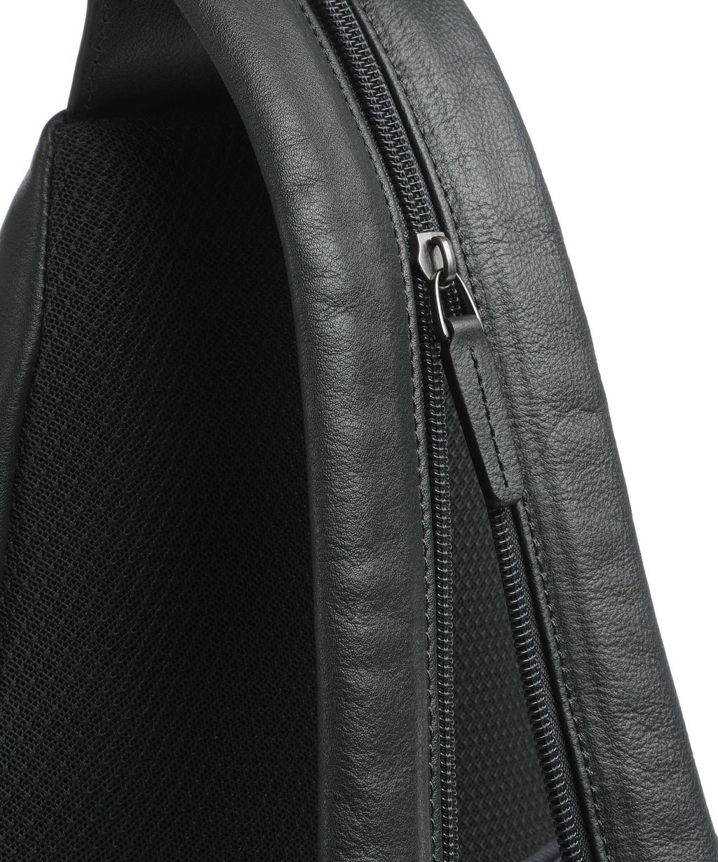 Piquadro Black Square Sling bag verde bosco/verde oliva