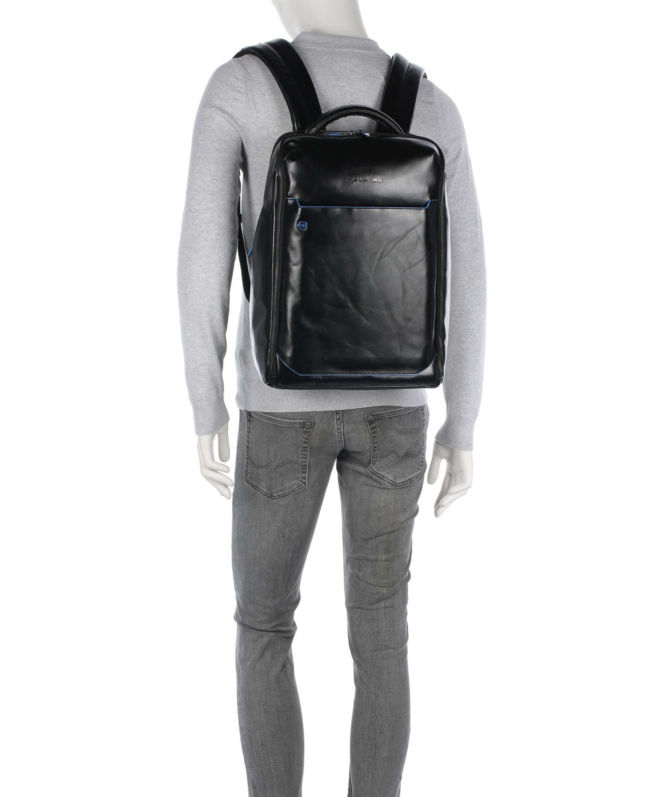 Piquadro Blue Square Backpack nero