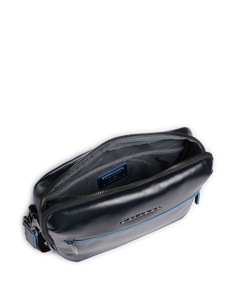 Piquadro Blue Square Crossbody bag blu notte