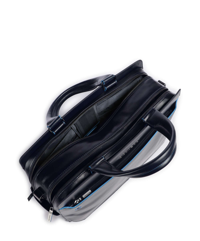 Piquadro Blue Square Briefcase blu notte