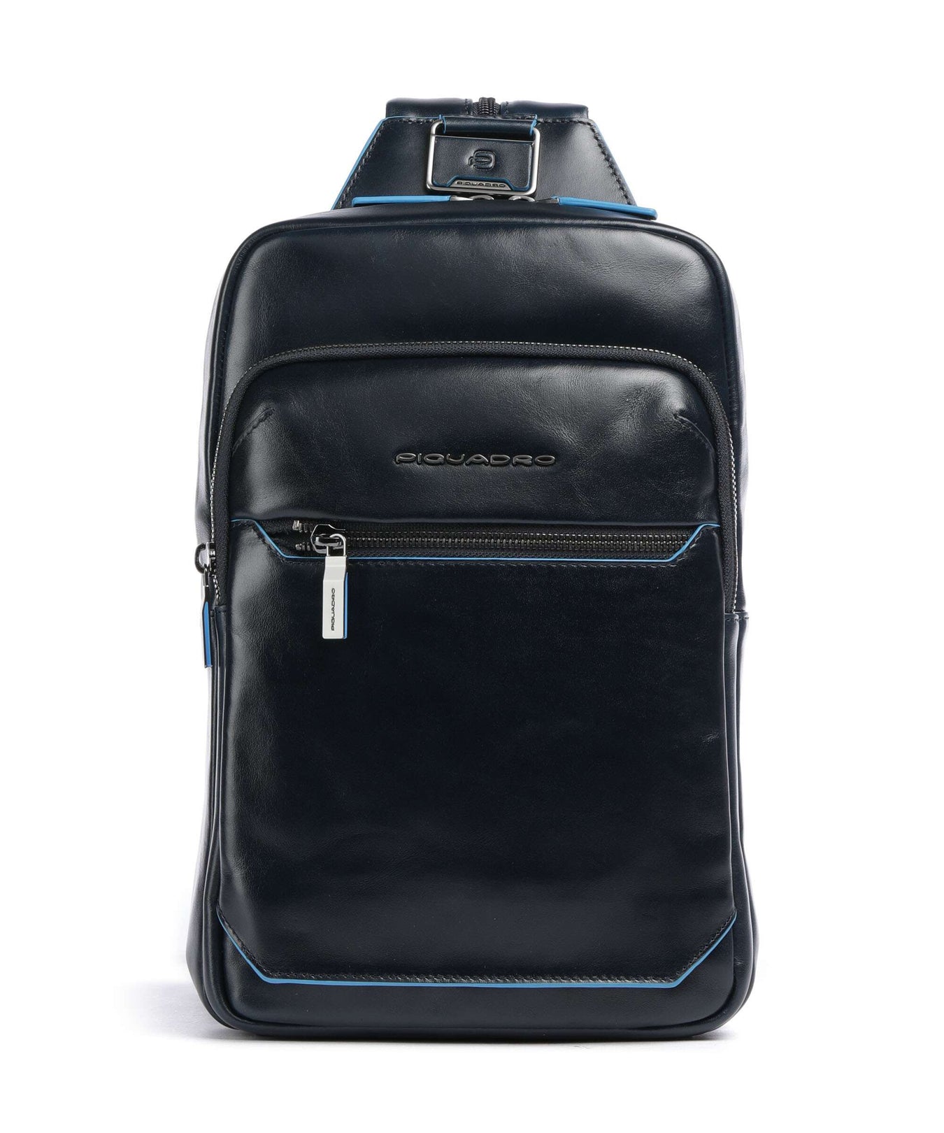 Piquadro Blue Square Sling bag blu notte