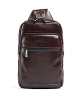 Piquadro Blue Square Slingbag mogano