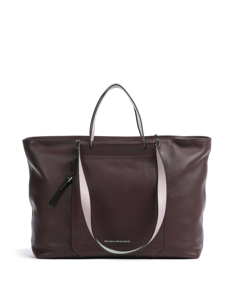 Piquadro Circle Tote bag prugna/lilla