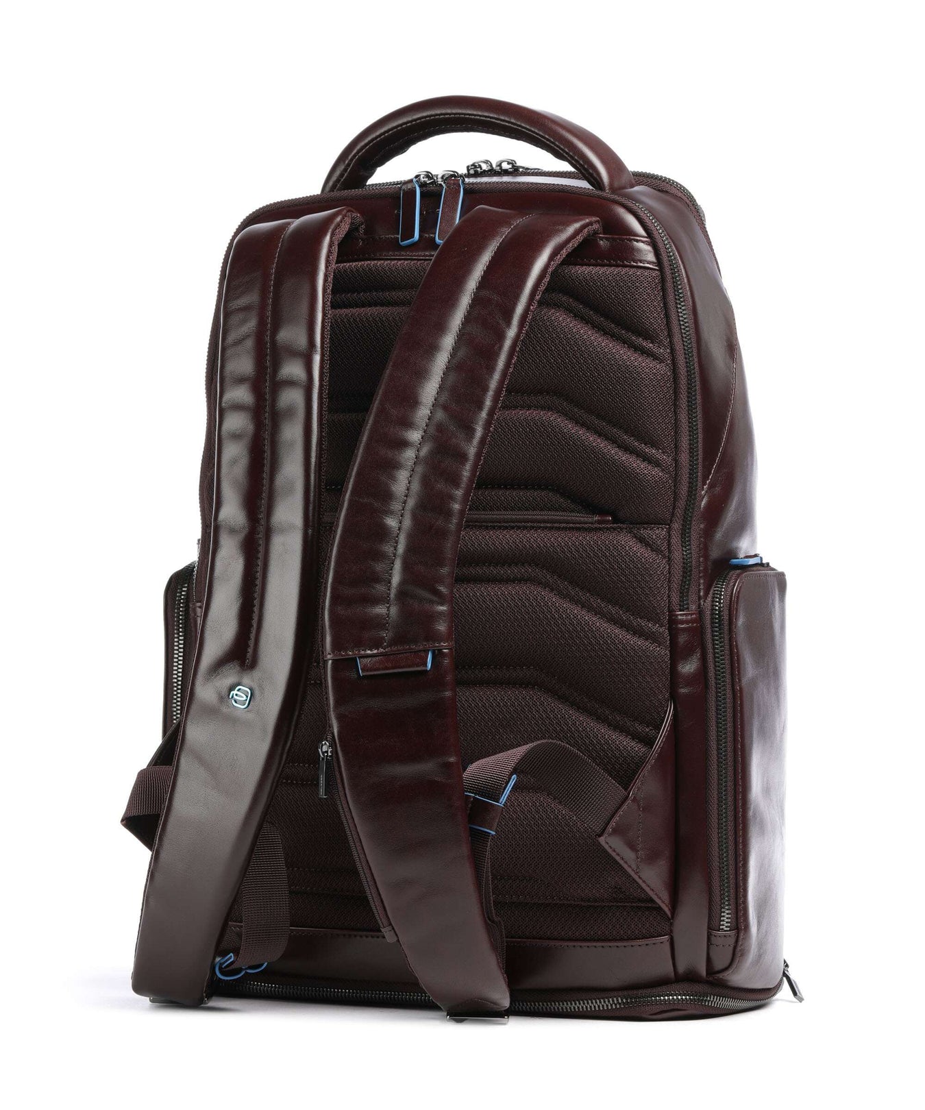 Piquadro Blue Square Backpack mogano