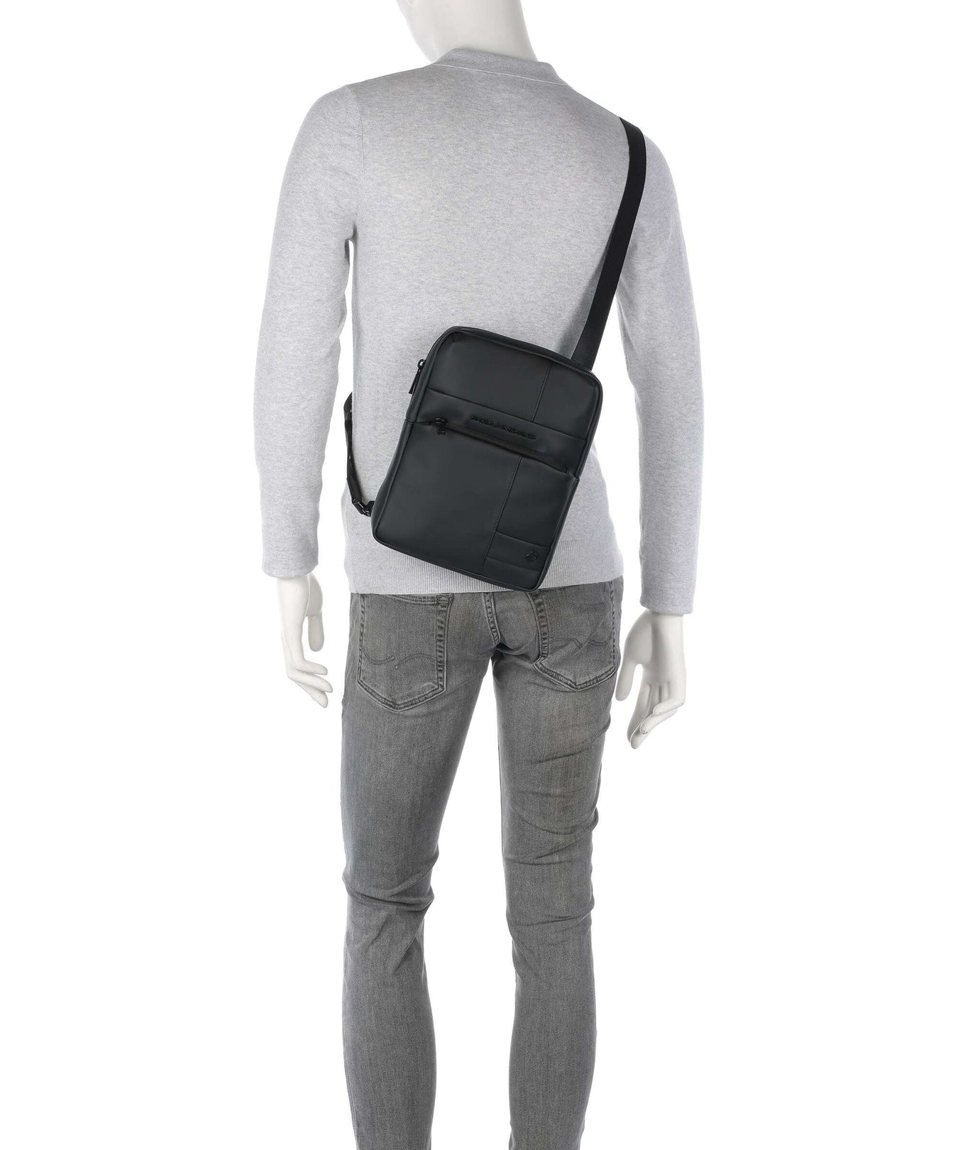 Piquadro Wollem W129 Crossbody bag nero