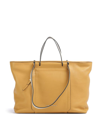 Piquadro Circle Cabas yellow/beige