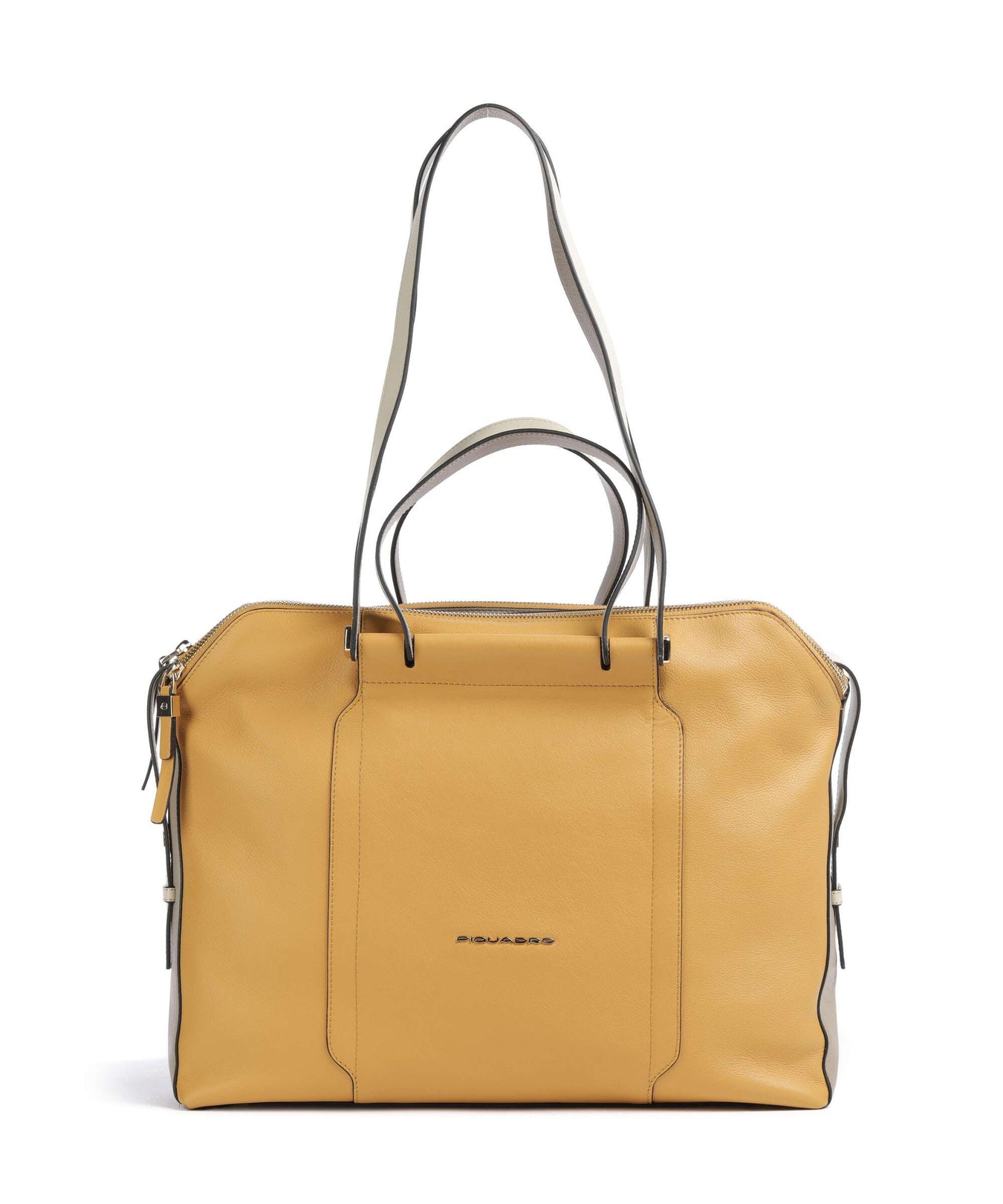 Piquadro Circle Briefcase yellow/beige