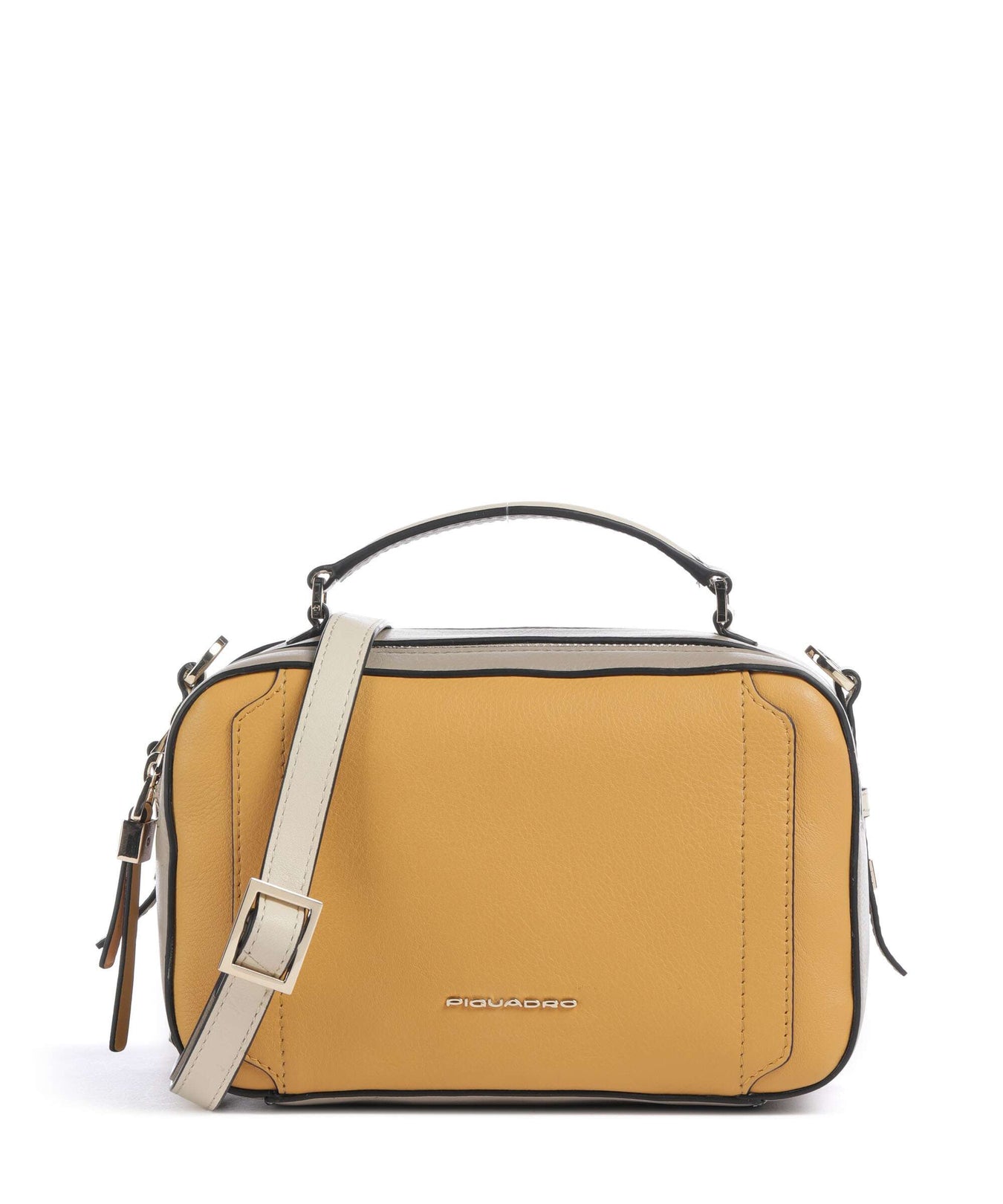 Piquadro W92 Crossbody bag yellow/beige