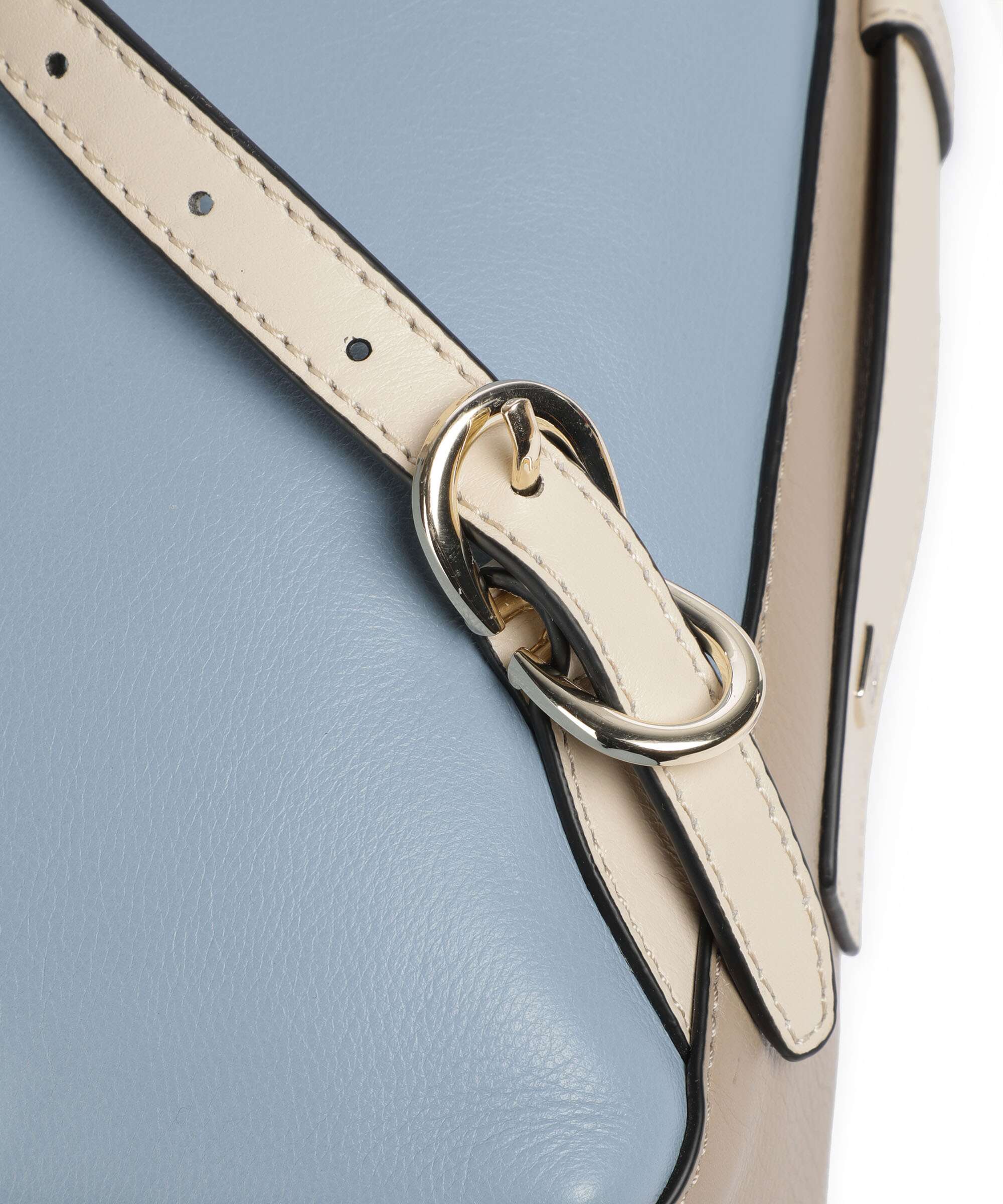 Piquadro Circle Laptop backpack light blue/beige