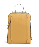 Piquadro Circle Laptop-Rucksack yellow/beige