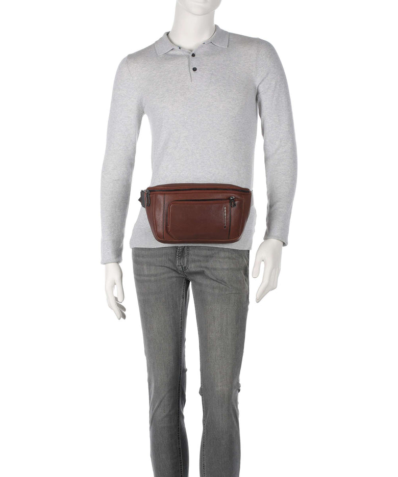 Piquadro S134 Fanny pack brown