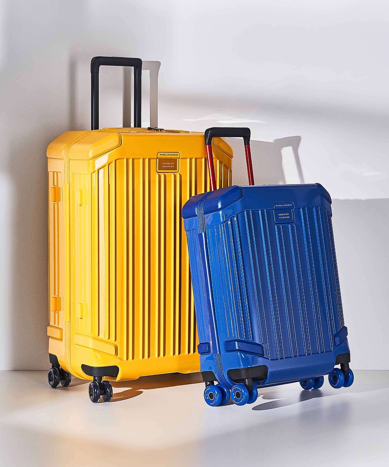 Piquadro POP Spinner (4 wheels) yellow