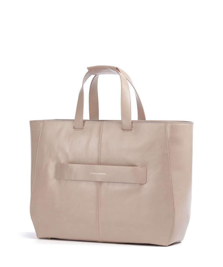 Piquadro Blue Square Briefcase pink