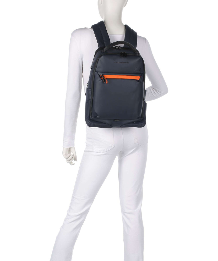 Piquadro Corner Special Backpack blue