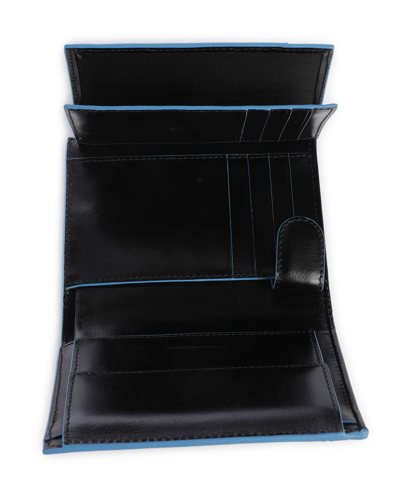 Piquadro Blue Square Wallet black