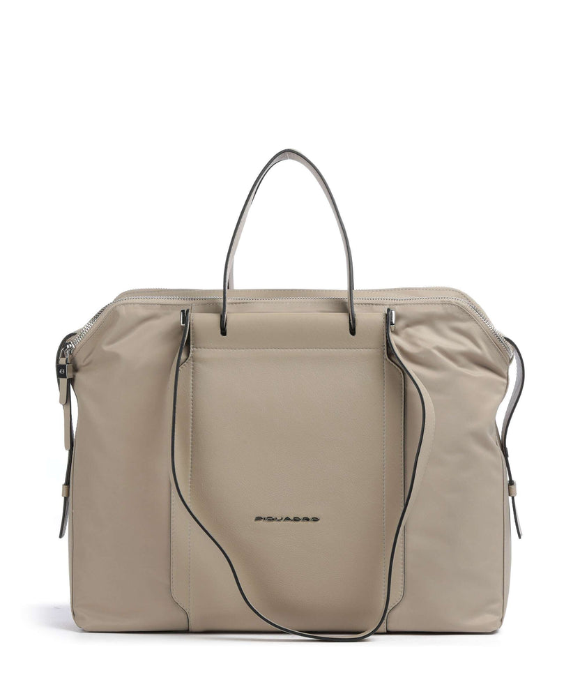 Piquadro W92T Tote bag beige