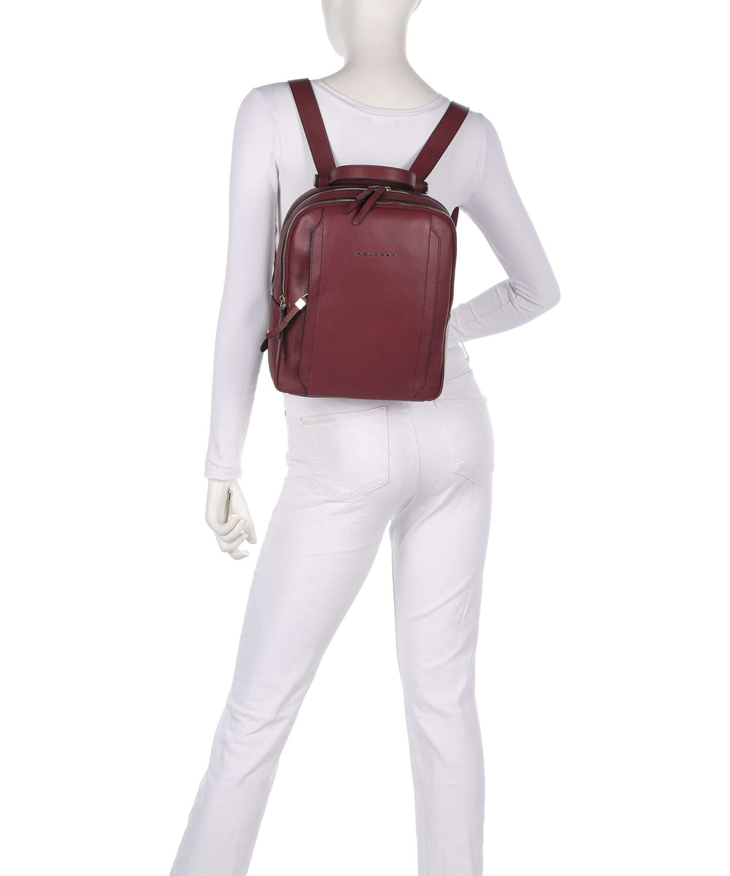Piquadro Circle Backpack borgogna