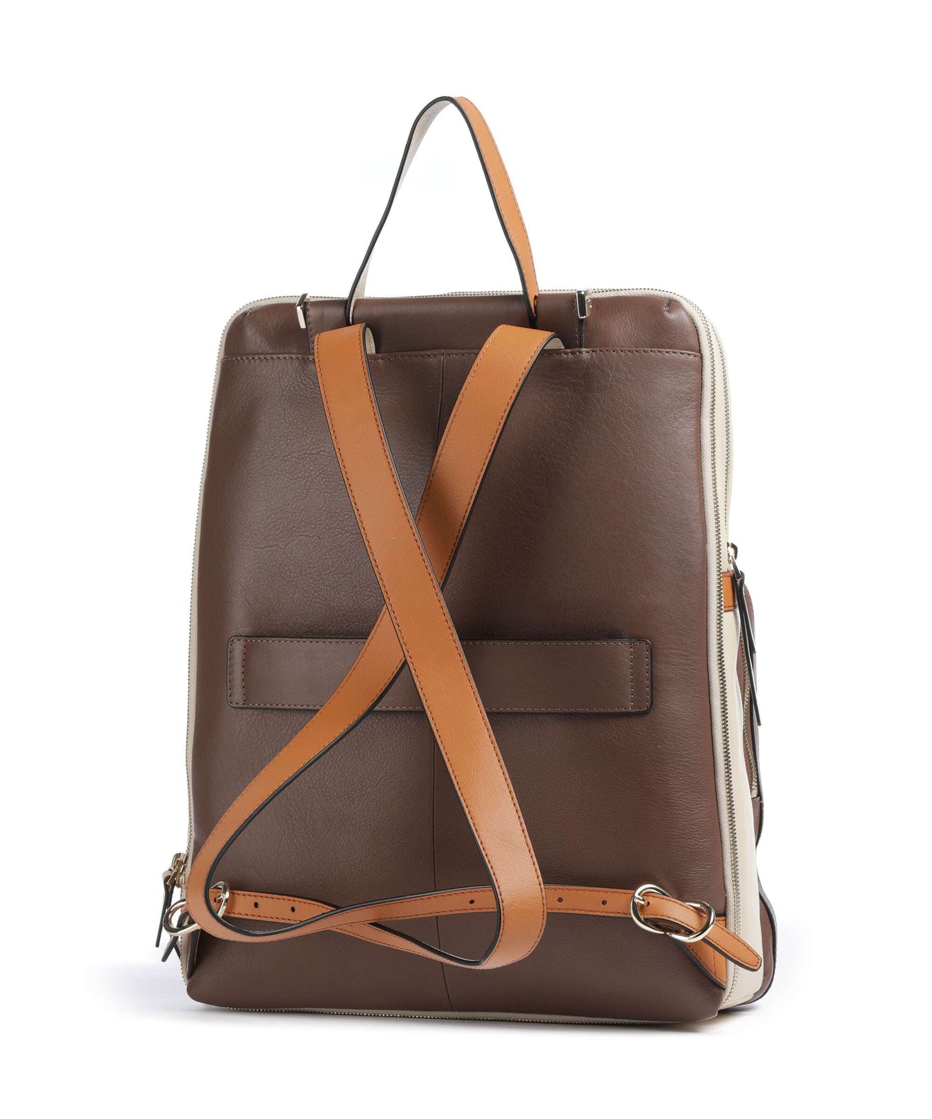 Piquadro Circle Laptop backpack marrone/beige