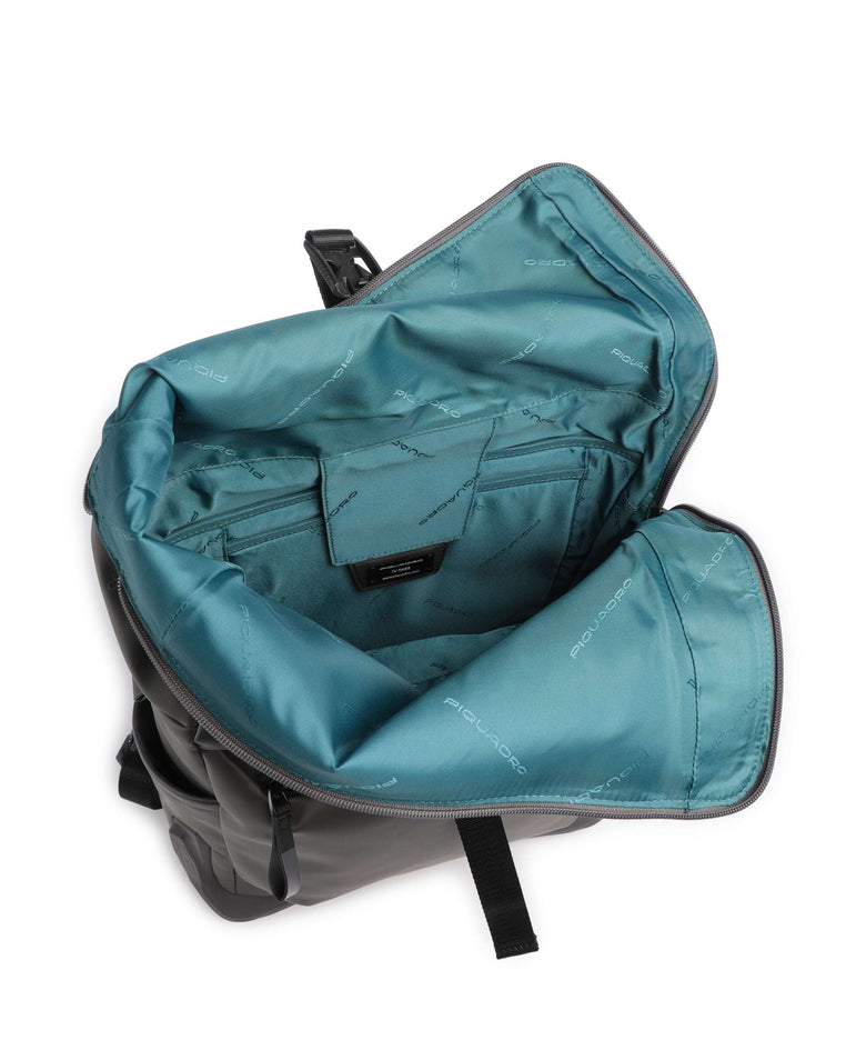 Piquadro Corner 2.0 2.0 Rolltop backpack grigio