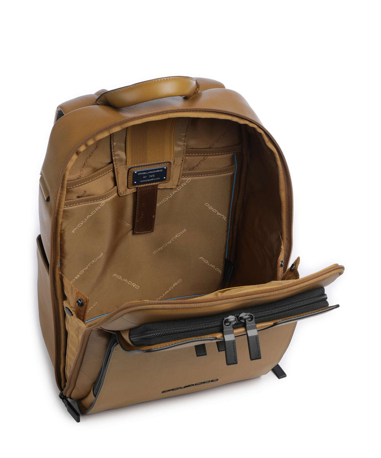 Piquadro Ael Laptop backpack yellow