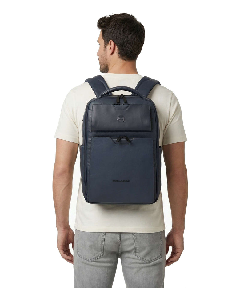 Piquadro Ael Laptop backpack blue