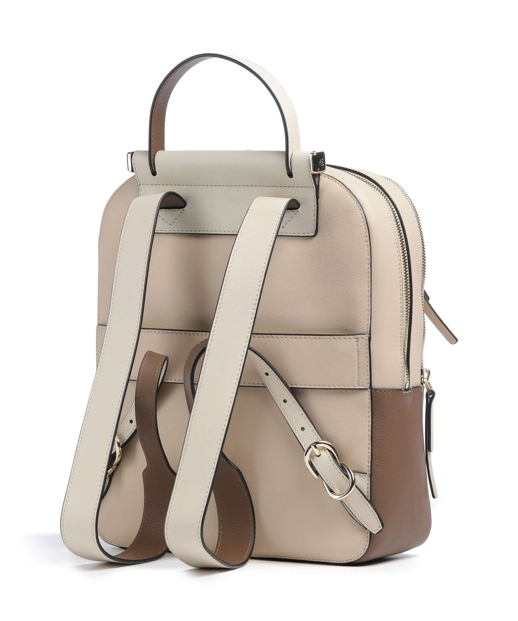 Piquadro Circle Backpack beige/cuoio