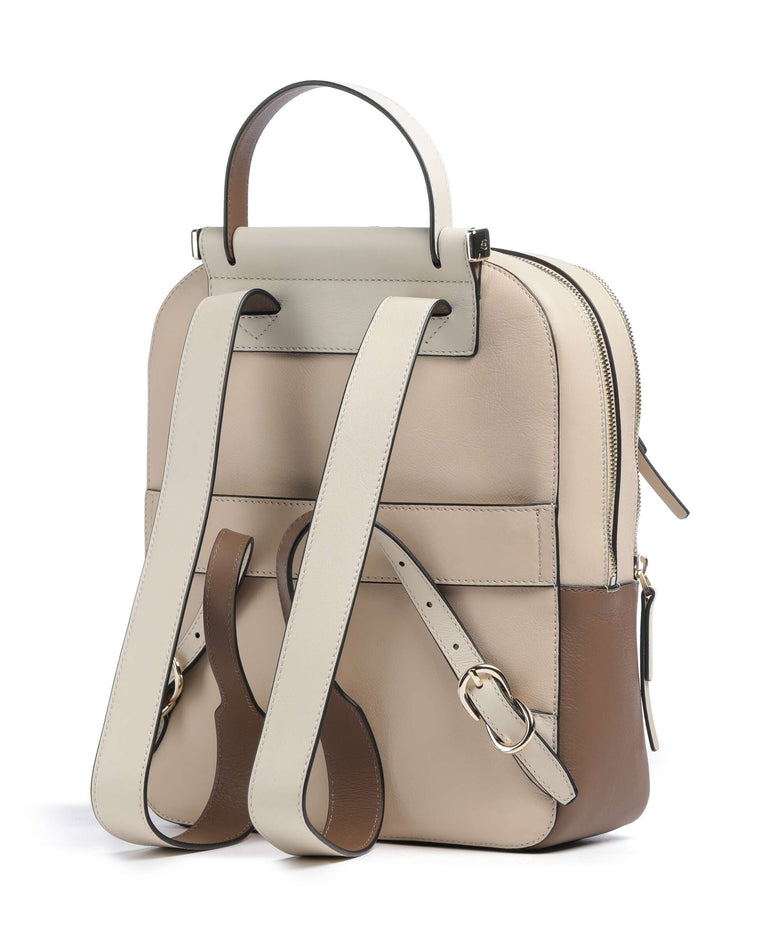 Piquadro Circle Backpack beige/cuoio