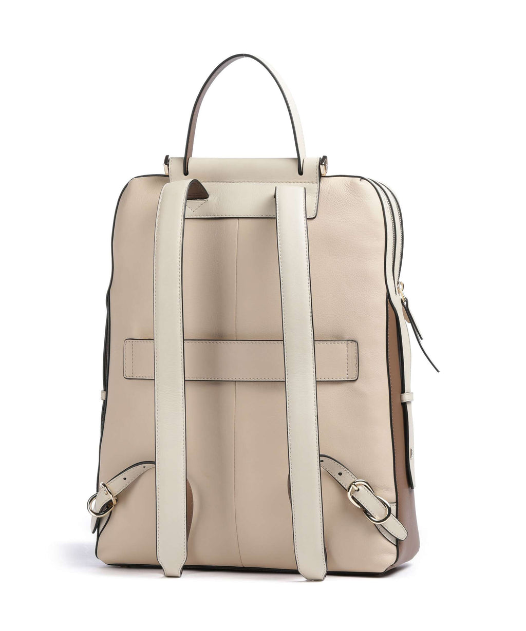 Piquadro Circle Backpack beige/cuoio