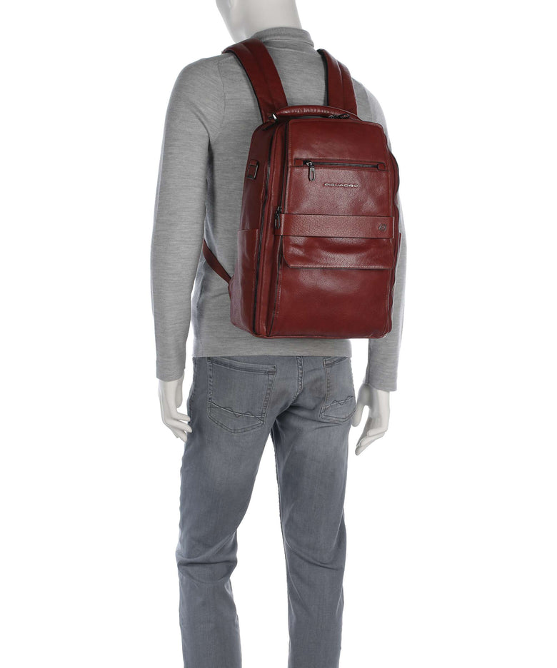 Piquadro Solm Laptop backpack cuoio