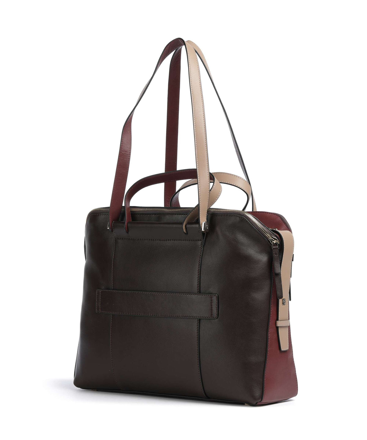 Piquadro W92T Tote bag bordeaux/pink