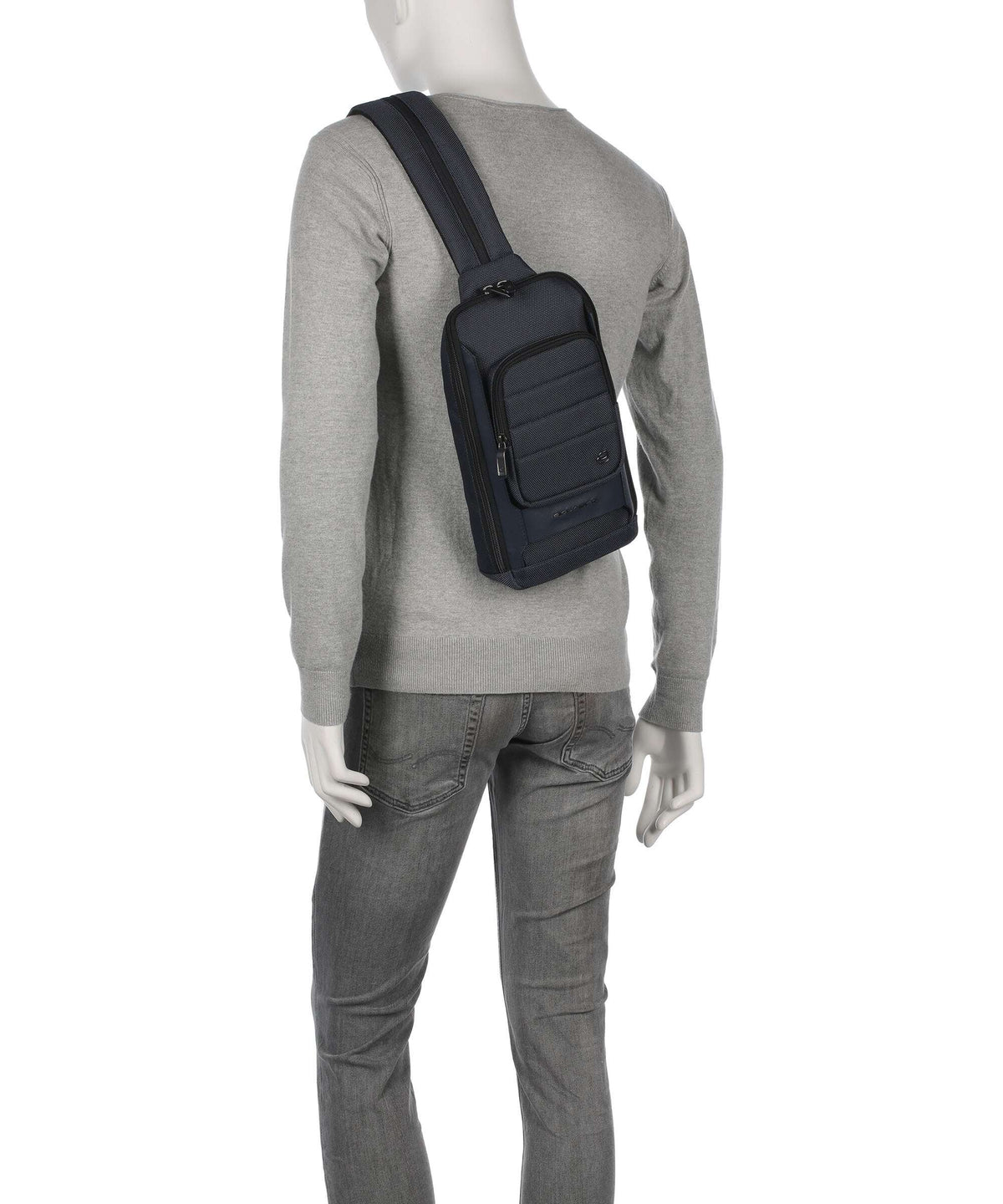 Piquadro Oberon 4 Sling bag blue