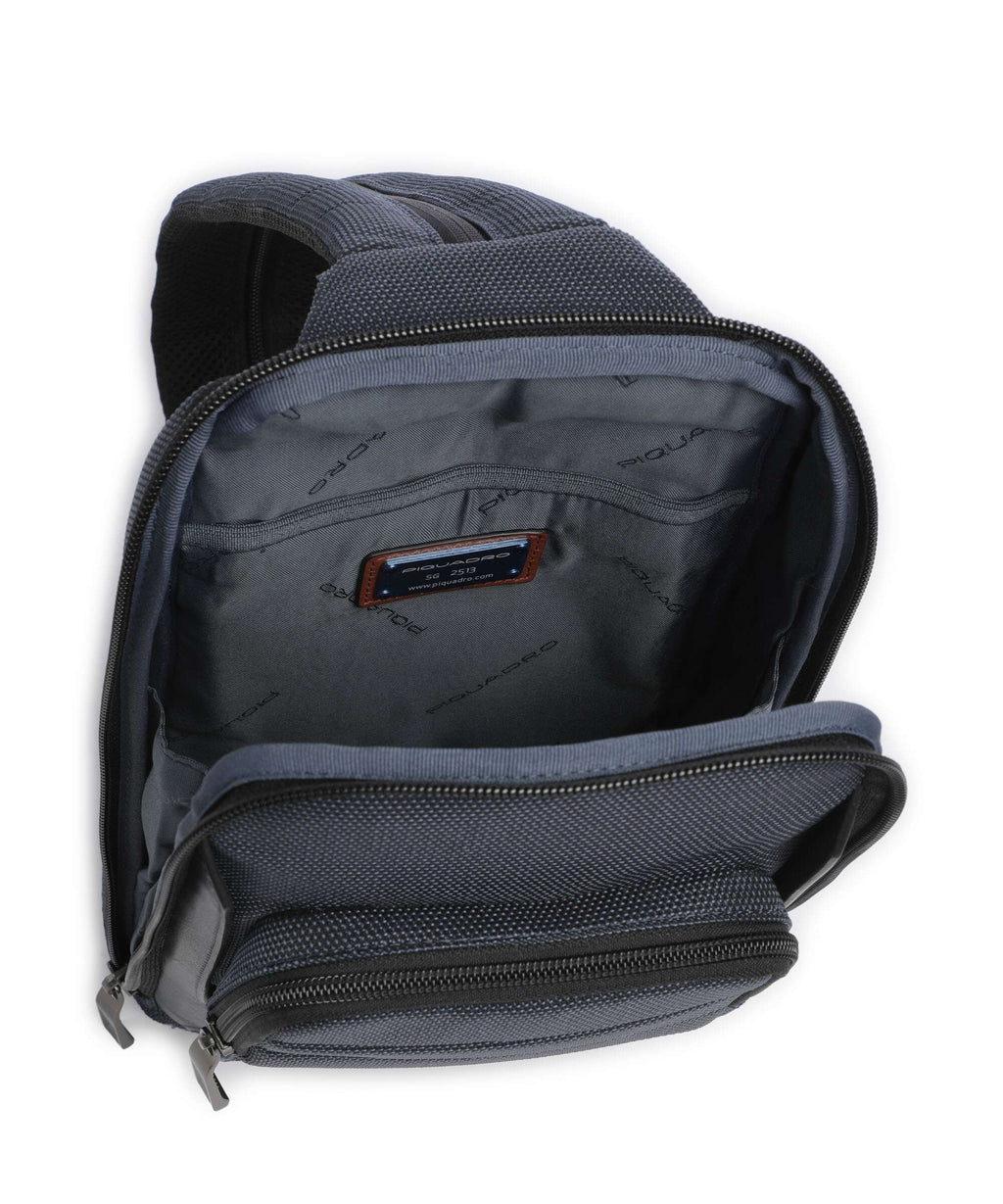Piquadro Oberon 4 Sling bag blue