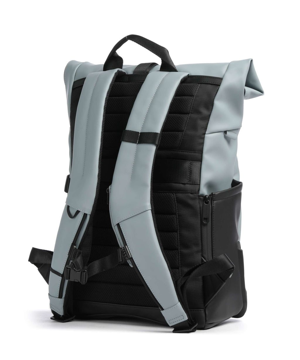 Piquadro Ducati C2OWD Rolltop backpack blue/black