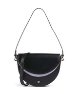 DuDu Bags Smile Bag Sac porté épaule black rosa