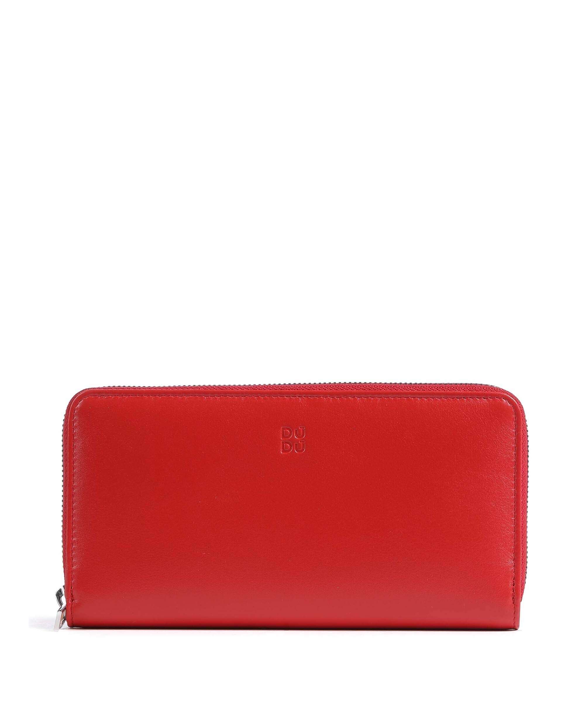 DuDu Bags Ustica RFID Wallet flame red