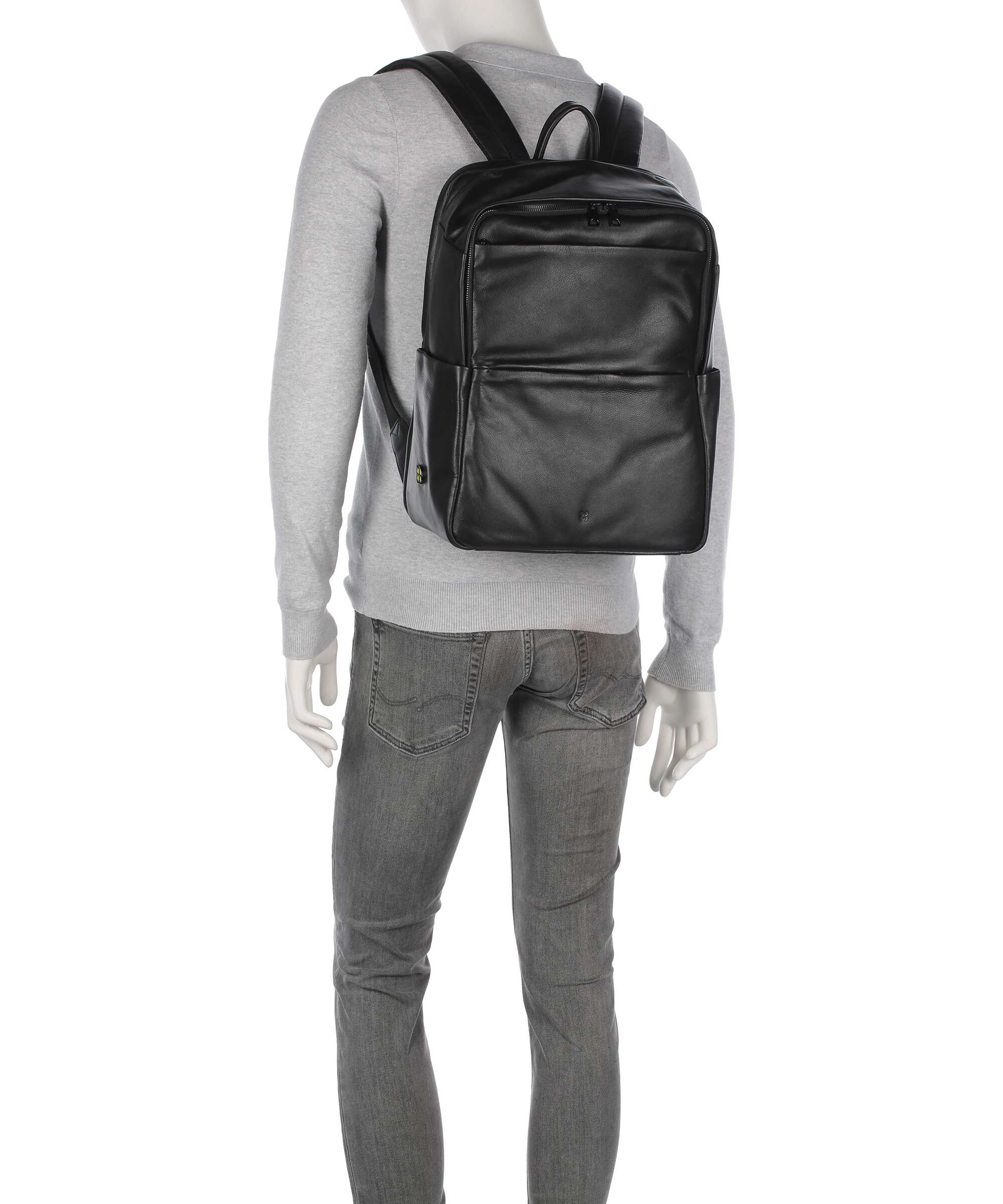 DuDu Bags Sydney Laptop backpack black