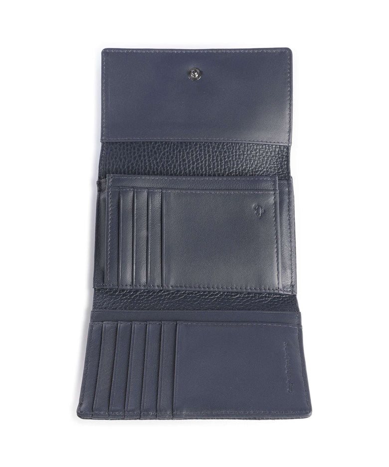 Mandarina Duck Mellow Leather Wallet dress blue
