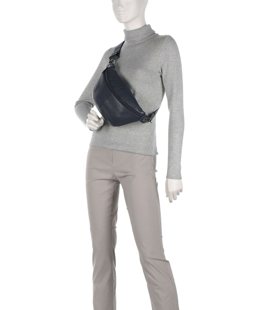 Mandarina Duck Mellow Leather Fanny pack dress blue