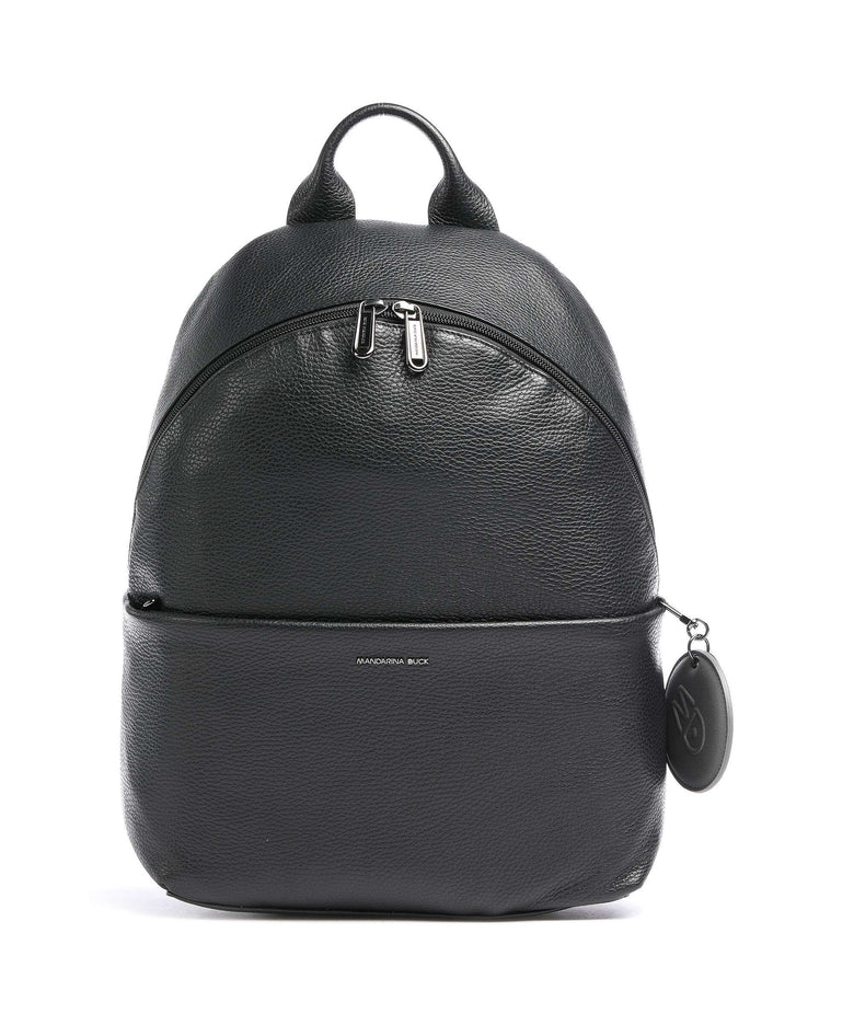 Mandarina Duck Mellow Leather Backpack nero