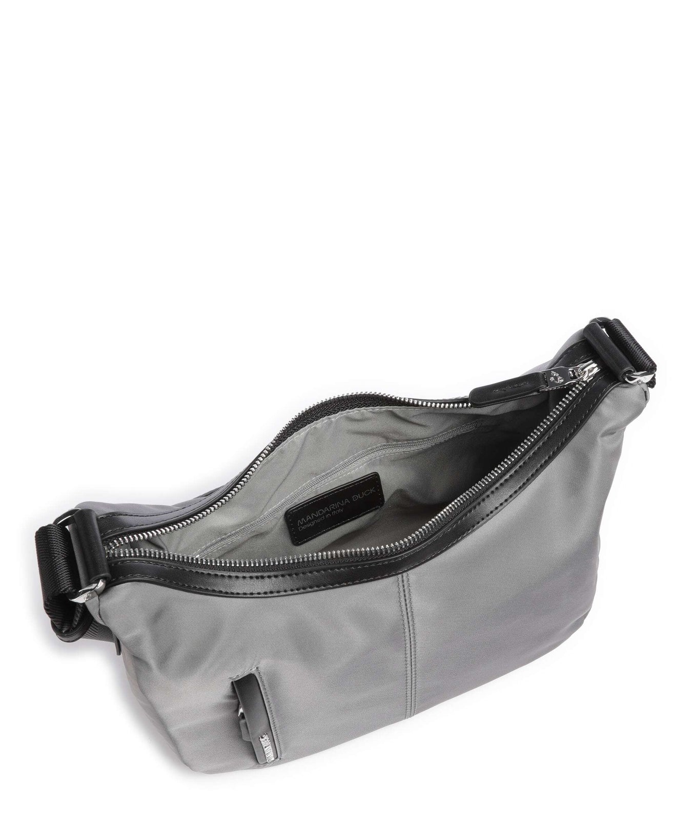 Mandarina Duck Hunter Hobo bag smoked pearl