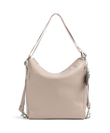 Mandarina Duck Mellow Leather Rucksack-Tasche warm taupe